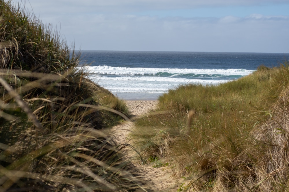 Beach Dunes make for some of the best Oregon Coast Hikes on the southern coast near Bandon