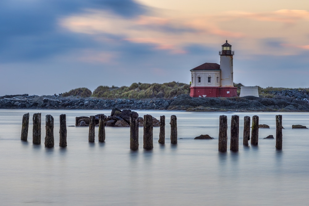 Visit the Coquille River Lighthouse in Bandon, Oregon